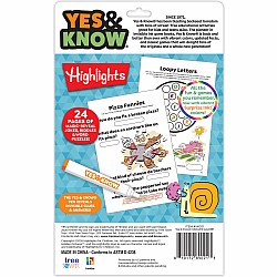 The Original Yes and Know Invisible Ink Trivia Game Books: Highlights Giggles Galore