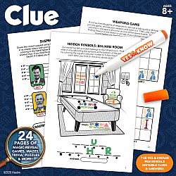 The Original Yes and Know Invisible Ink Trivia Game Books: Clue
