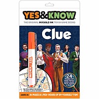 The Original Yes and Know Invisible Ink Trivia Game Books: Clue