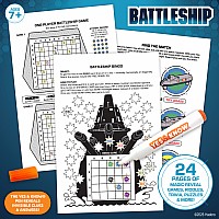 The Original Yes and Know Invisible Ink Trivia Game Books: Battleship