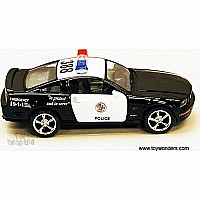 Ford Mustang GT Police (2006, 1/38 scale diecast model car, Black/ White)
