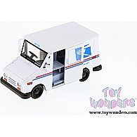 USPS® Long Live Postal Mail Delivery Vehicle (LLV) (1/34 scale diecast model car, White)
