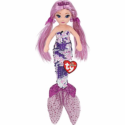 Lorelei Sequin Purple Mermaid (18 inch)