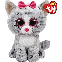 Beanie Boos - Kiki Grey Striped Cat (13 inch)