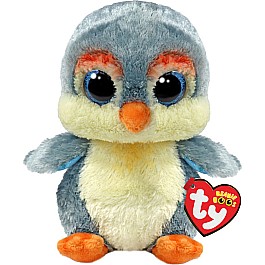 Fisher Gray Penguin Beanie Boos