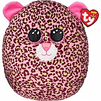 Lainey  Leopard Pink Squish 14" Med