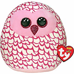 PINKY- owl pink squish 14" med