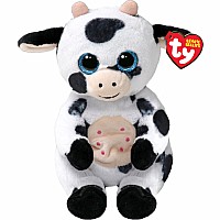 Herdy Black & White Cow Beanie Boos