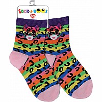 Dotty Leopard Socks