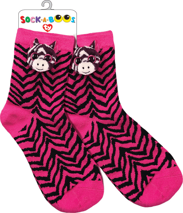 Zoey Zebra Socks - Kite and Kaboodle