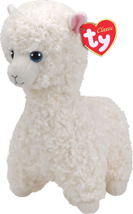 Beanie Babies Lily Cream Llama 13 inch Kite and Kaboodle