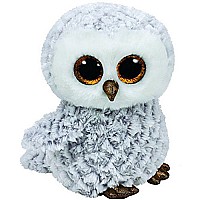Ty Beanie Boos Owlette - White/Gray Owl Medium