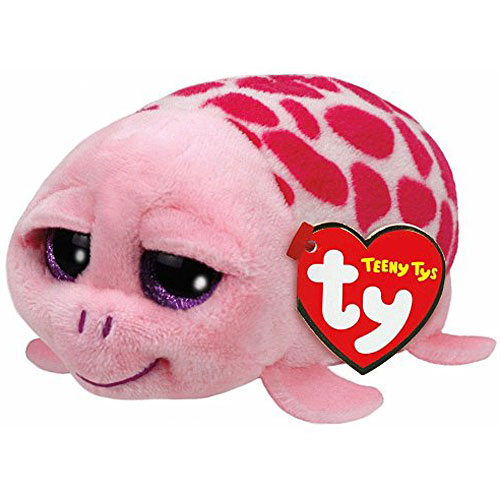 Ty Beanie Babies 42145 Teeny Tys Shuffler the Pink Turtle 