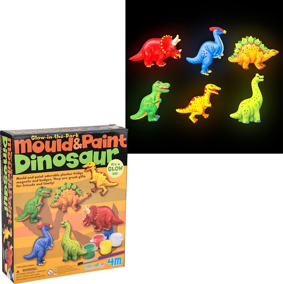 Mould and Paint - Glow-In-The-Dark Dinosaur