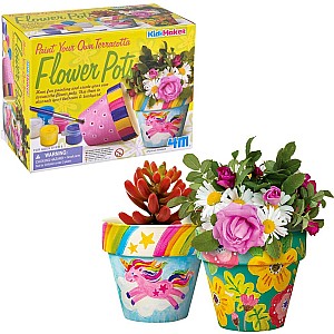 Kidzmaker - Paint Your Own Terracotta Flower Pots