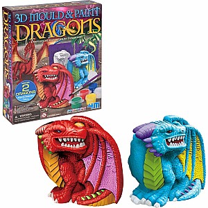 3D Mould and Paint - Dragons