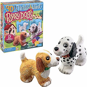 3D Mould and Paint - Puppy Dogs