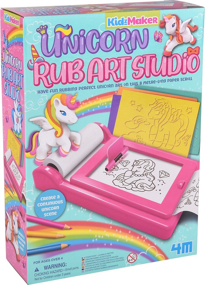 Kidzmaker - Unicorn Rub Art Studio