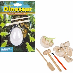 4" Glow in the Dark Dinosaur Dig Set