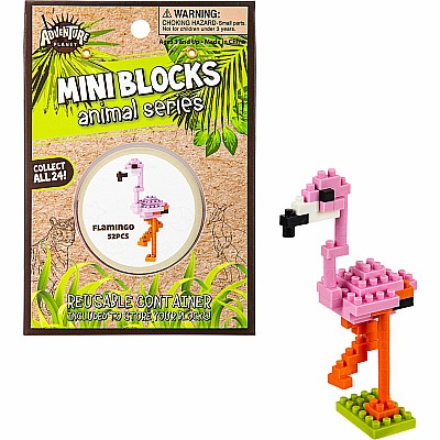 Mini Blocks Flamingo