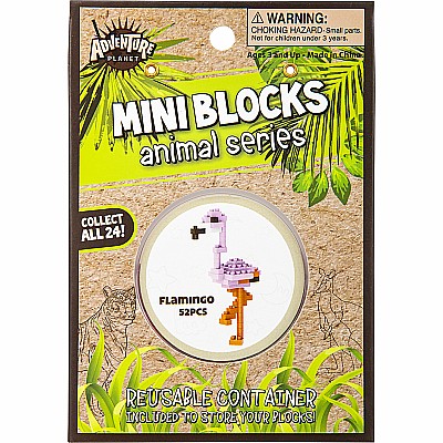 Mini Blocks Flamingo