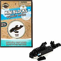 Mini Blocks Whale