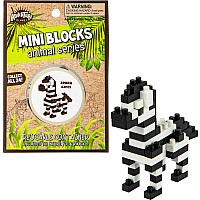 Mini Blocks Zebra