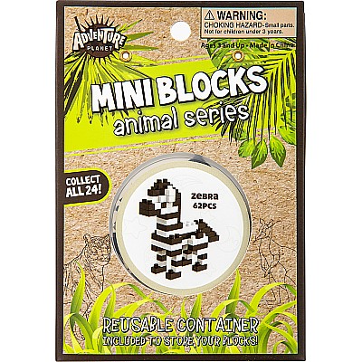 Mini Blocks Zebra