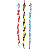 67" Twisty Snake Metallic Assortment B