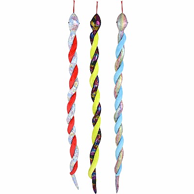 67" Twisty Snake Metallic Assortment B