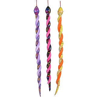 67" Twisty Snake Metallic Assortment A