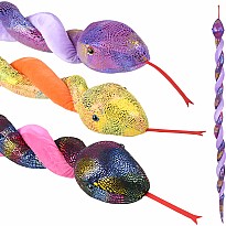 67" Twisty Snake Metallic Assortment A