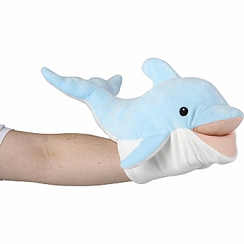 Ocean Safe Blue Dolphin Puppet