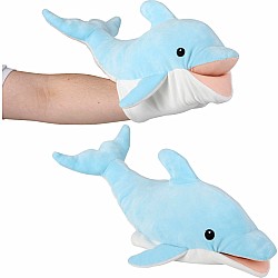 Ocean Safe Blue Dolphin Puppet