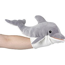 Ocean Safe Grey Dolphin Puppet