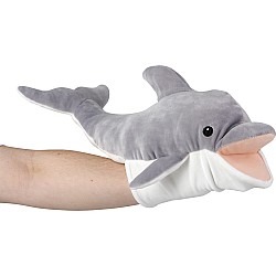 Ocean Safe Grey Dolphin Puppet