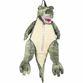 T-rex Backpack With Plastic Teeth