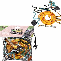 Set of 12 Snakes in a Mesh Bag