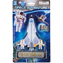 3 Pc 5.5" Shuttle With Astronauts