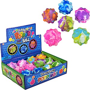 Bubble Popper Ball 2.66" (assortment - sold individually)