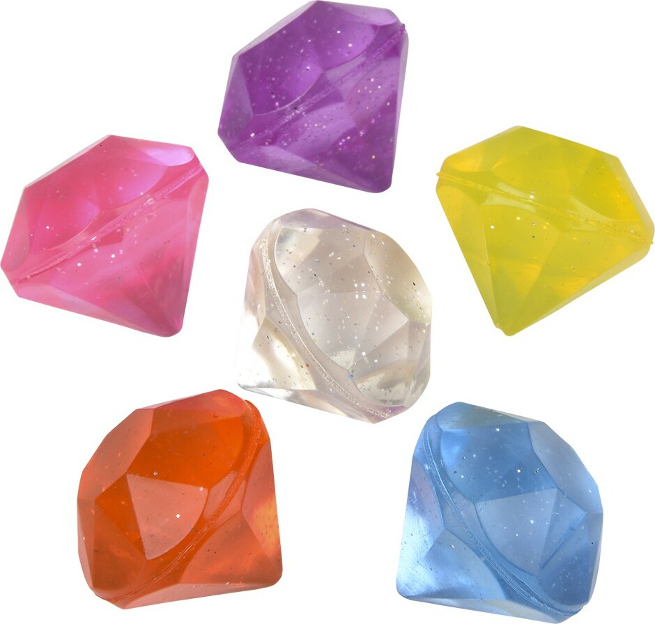 1.5" Hi-Bounce Diamond Gem (assortment - sold individually)