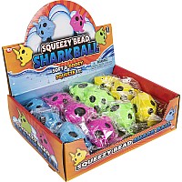 3.5" Squeezy Bead Shark Ball
