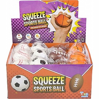 2.5" Sports Stress Ball (24Pc/Un)