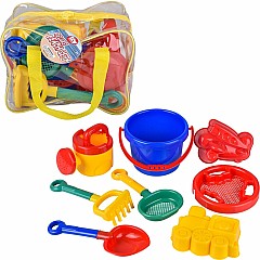 Deluxe 8 Piece Beach Set In Reusable Bag