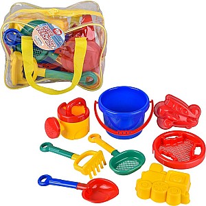 Deluxe 8 Piece Beach Set In Reusable Bag