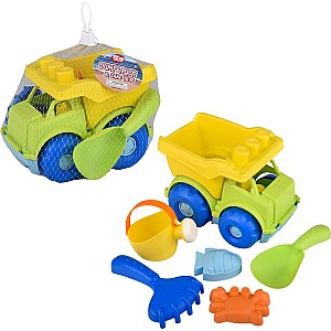 Dump Truck and 5 Piece Sand Toys