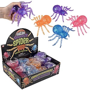 4.75" Squeezy Sugar Spider 12ct