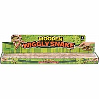 20" Wooden Wiggly Snake