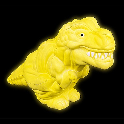 14" Glow In The Dark Jumbo Squish T-Rex