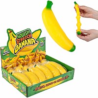 Stretch And Squeeze Banana 5.5" (sold individually)